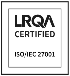 LRQA Certified ISO/IEC 27001