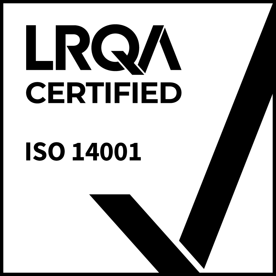LRQA Certified ISO 14001