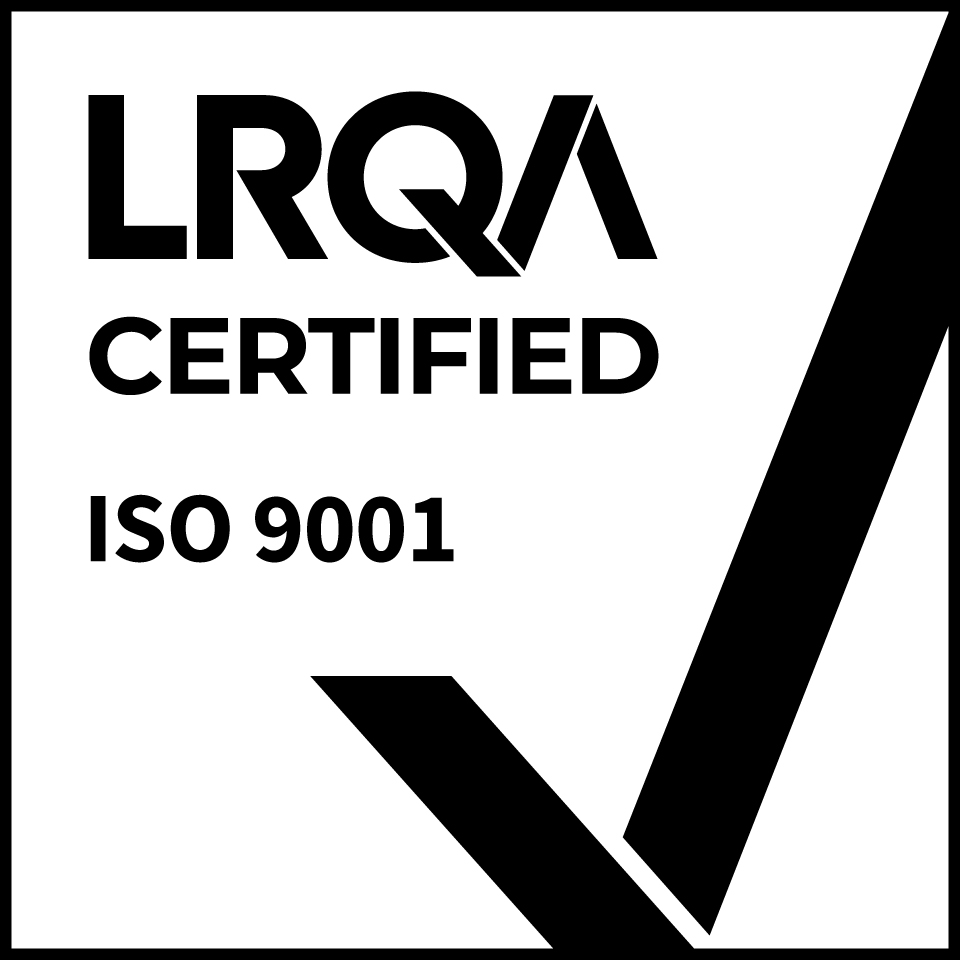 LRQA Certified ISO 9001